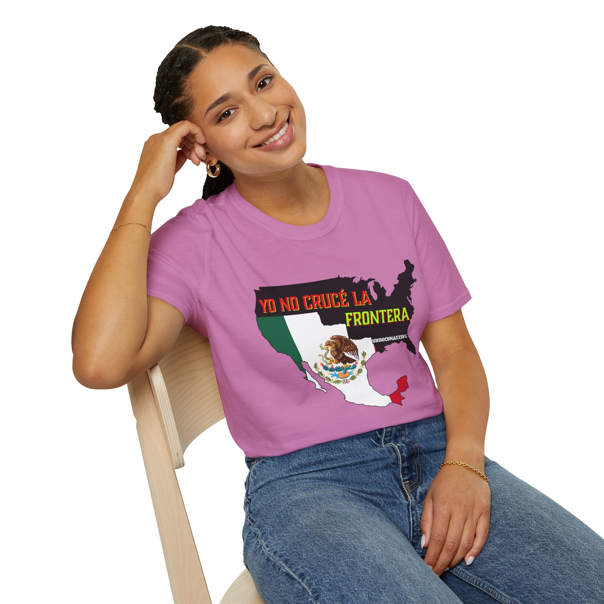 Heather Radiant Orchid t-shirt