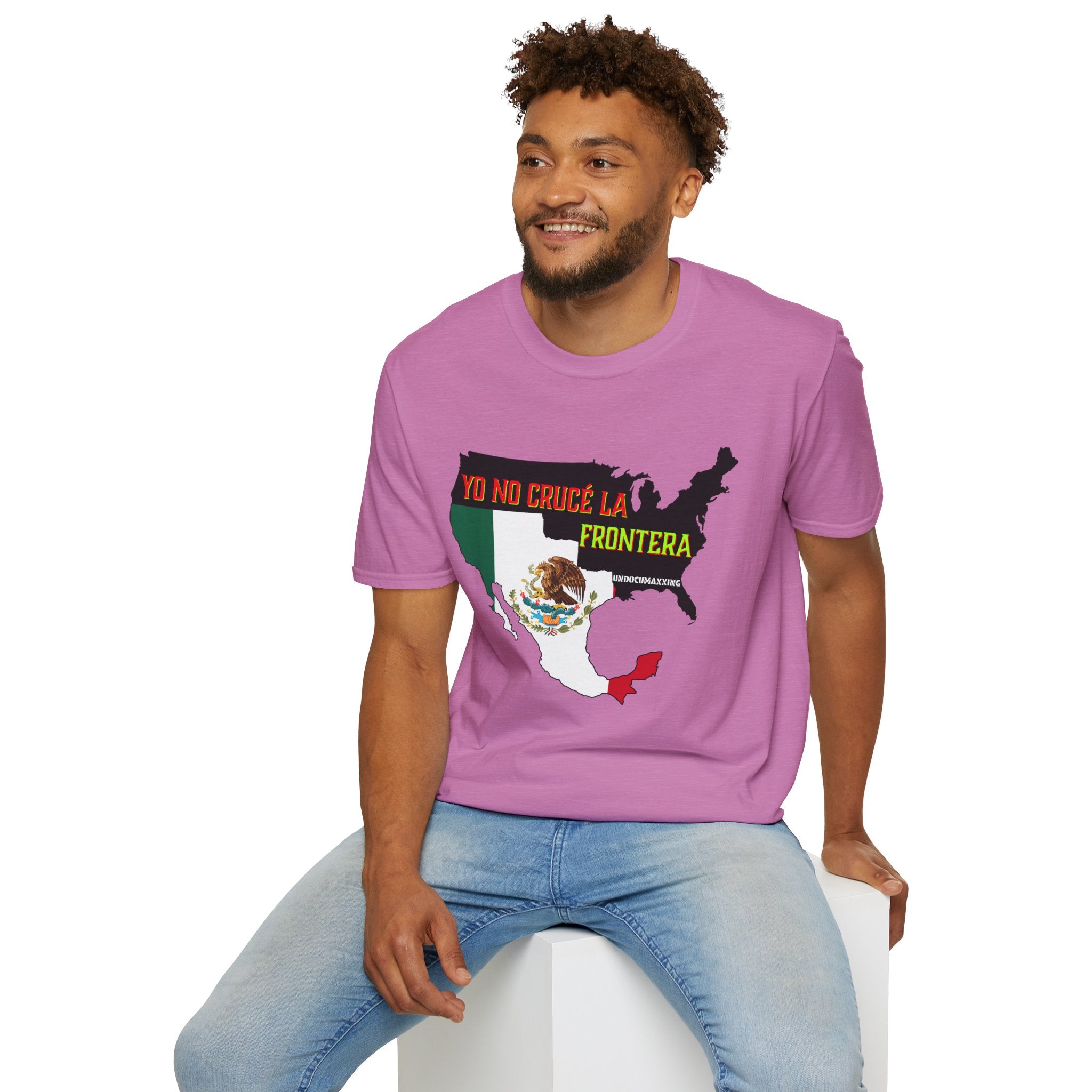 Heather Radiant Orchid t-shirt