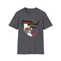 T-Shirt-Yo No Crucé La Frontera Vintage Flag/Bandera Antigua
